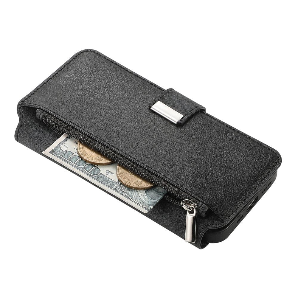 CASENEO MW-02 For Samsung Galaxy S24 FE Magnetic Case Detachable Wallet Leather Phone Cover Flip by The Case Factory
