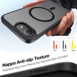 TORRAS Guardian-Mag Series For iPhone 16e Case TPU Phone Cover | Compatible with MagSafe by The Case Factory