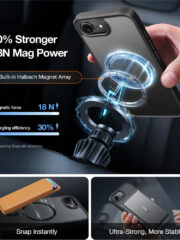 TORRAS Guardian-Mag Series For iPhone 16e Case TPU Phone Cover | Compatible with MagSafe by The Case Factory