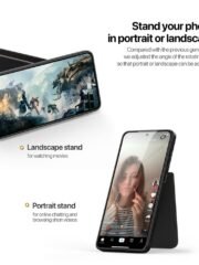 DUX DUCIS Rafi II Series For Samsung Galaxy S25 Edge Magnetic Case Leather Back Cover with RFID Blocking Card Slots by The Case Factory