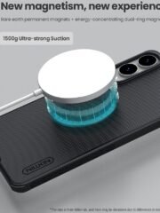 NILLKIN Frosted Shield Pro for Samsung Galaxy S25 Edge Case PC-TPU Phone Cover | Compatible with MagSafe by The Case Factory