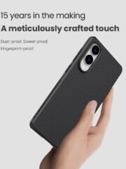 NILLKIN Frosted Shield Pro for Samsung Galaxy S25 Edge Case PC-TPU Phone Cover | Compatible with MagSafe by The Case Factory