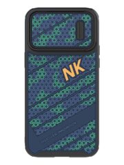 NILLKIN For iPhone 14 Pro Stylish Honeycomb Texture Phone Back Case Drop-proof Cover with Sliding Camera Cover As Shown iPhone 14 Pro by The Case Factory