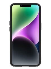 NILLKIN For iPhone 14 Sliding Camera Cover Design Phone Back Case Honeycomb Texture Anti-drop Cover by The Case Factory