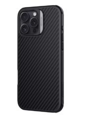 NILLKIN For iPhone 16 Pro Max Magnetic Case Carbon Fiber Texture Shockproof Phone Cover by The Case Factory