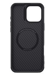 NILLKIN For iPhone 16 Pro Max Magnetic Case Carbon Fiber Texture Shockproof Phone Cover by The Case Factory