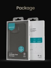NILLKIN For iPhone 16 Pro Max Magnetic Case Carbon Fiber Texture Shockproof Phone Cover by The Case Factory