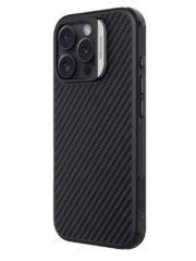NILLKIN For iPhone 16 Pro Magnetic Case Carbon Fiber Texture Shockproof Phone Cover by The Case Factory