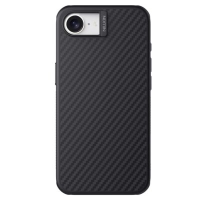 NILLKIN For iPhone 16e Magnetic Case Carbon Fiber Texture Shockproof Phone Cover by The Case Factory