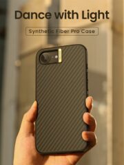NILLKIN For iPhone 16e Magnetic Case Carbon Fiber Texture Shockproof Phone Cover by The Case Factory