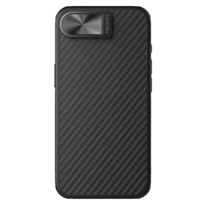 NILLKIN For iPhone 16e Case Aramid Fiber Lens Cover Kickstand Phone Cover | Compatible with MagSafe by The Case Factory