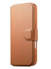 CASENEO For iPhone 16 Pro Max Magnetic Case RFID Blocking Wallet Detachable Leather Phone Cover with Wristband by The Case Factory