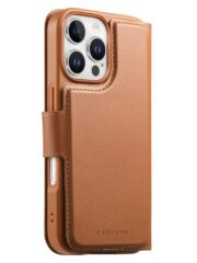 CASENEO For iPhone 16 Pro Max Magnetic Case RFID Blocking Wallet Detachable Leather Phone Cover with Wristband by The Case Factory
