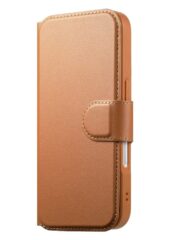 CASENEO For iPhone 16 Plus Magnetic Case RFID Blocking Wallet Detachable Leather Phone Cover with Wristband by The Case Factory
