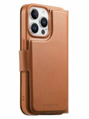 CASENEO For iPhone 14 Pro Max Magnetic Case RFID Blocking Wallet Detachable Leather Phone Cover with Wristband by The Case Factory