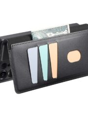 CASENEO For Samsung Galaxy S25 Ultra Magnetic Case Detachable RFID Blocking Wallet Leather Phone Cover with Wristband by The Case Factory