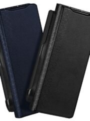 DUX DUCIS Bril Series For Samsung Galaxy Z Fold7 Case Leather Stand Phone Cover with Pen Holder by The Case Factory