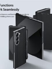 DUX DUCIS Bril Series For Samsung Galaxy Z Fold7 Case Leather Stand Phone Cover with Pen Holder by The Case Factory