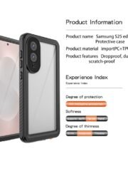 REDPEPPER FS / FM Series For Samsung Galaxy S25 Edge IP68 Waterproof Case Shockproof Phone Cover by The Case Factory