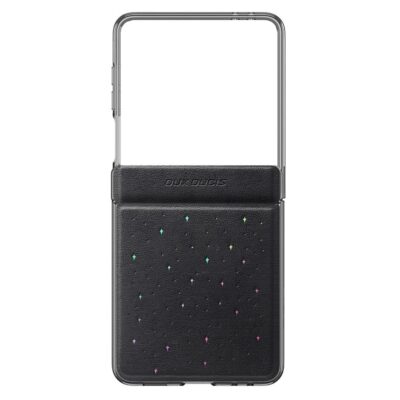 DUX DUCIS STEX Series For Samsung Galaxy Z Flip7 Case Star Pattern Leather Phone Cover by The Case Factory