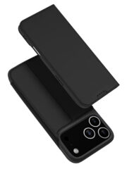 DUX DUCIS Skin Pro Series For iPhone 17 Pro Max Case Leather Cover Card Holder Black iPhone 17 Pro Max by The Case Factory