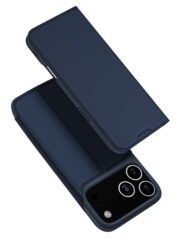DUX DUCIS Skin Pro Series For iPhone 17 Pro Max Case Leather Cover Card Holder Blue iPhone 17 Pro Max by The Case Factory