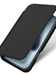 DUX DUCIS Skin Pro Series For iPhone 17 Pro Case Leather Cover Card Holder by The Case Factory