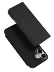 DUX DUCIS Skin Pro Series For iPhone 17 Case Leather Cover Card Holder Black iPhone 17 by The Case Factory