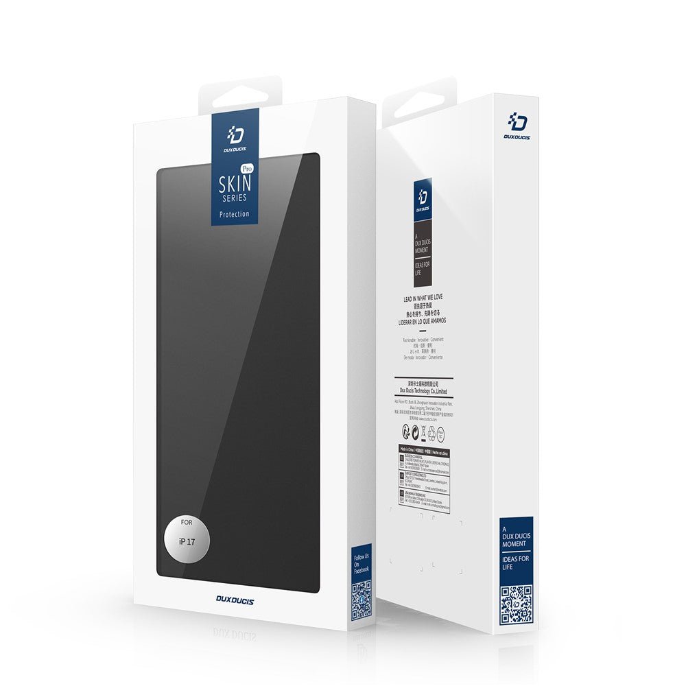 DUX DUCIS Skin Pro Series For iPhone 17 Case Leather Cover Card Holder by The Case Factory