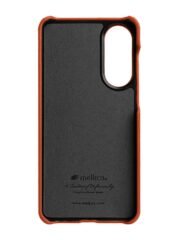 MELKCO For Samsung Galaxy S25 Edge Case Premium Genuine Leather Open Edge Phone Cover by The Case Factory