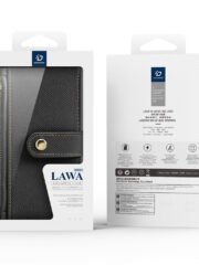 DUX DUCIS Lawa Series For iPhone 17 Pro Case Detachable Zipper Wallet Magnetic Cowhide Leather Cover by The Case Factory
