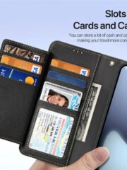 DUX DUCIS Lawa Series For iPhone 17 Pro Case Detachable Zipper Wallet Magnetic Cowhide Leather Cover by The Case Factory