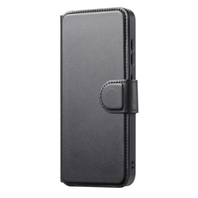 CASENEO For Samsung Galaxy S25 Edge Magnetic Case RFID Blocking Detachable Wallet Leather Phone Cover with Wristband by The Case Factory