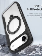 DUX DUCIS Skin X Pro Series For iPhone Air Leather Case Rotary Kickstand Cover Compatible with MagSafe by The Case Factory