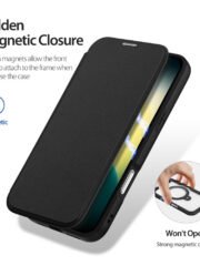 DUX DUCIS Skin X Pro Series For iPhone Air Leather Case Rotary Kickstand Cover Compatible with MagSafe by The Case Factory