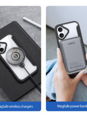 DUX DUCIS Skin X Pro Series For iPhone 17 Leather Case Rotary Kickstand Cover Compatible with MagSafe by The Case Factory