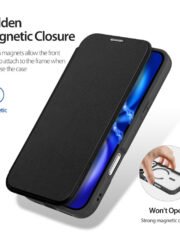 DUX DUCIS Skin X Pro Series For iPhone 17 Pro Leather Case Flip Cover Compatible with MagSafe by The Case Factory