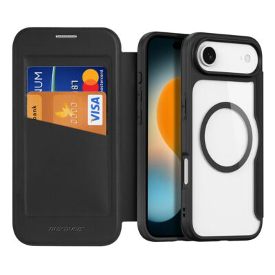 DUX DUCIS Skin X Pro Series For iPhone Air Leather Case Flip Cover Compatible with MagSafe by The Case Factory