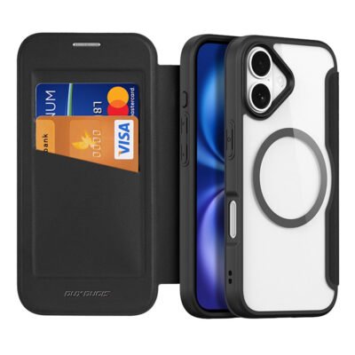 DUX DUCIS Skin X Pro Series For iPhone 17 Leather Case Flip Cover Compatible with MagSafe by The Case Factory
