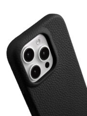 MELKCO For iPhone 16 Pro Case Full-Wrap Genuine Cow Leather Premium Phone Cover | Compatible with MagSafe by The Case Factory