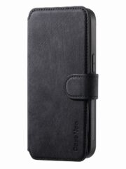 CASENEO MW-03 For iPhone 12 Pro Max Case Magnetic Detachable Wallet Leather Flip Phone Cover by The Case Factory