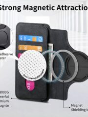 CASENEO MW-03 For iPhone 12 Pro Max Case Magnetic Detachable Wallet Leather Flip Phone Cover by The Case Factory