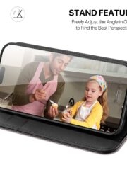 DUX DUCIS Hivo Series For iPhone 17 Pro Case Cowhide Leather RFID Blocking Wallet Stand Flip Phone Cover by The Case Factory