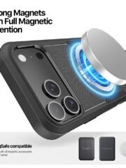 DUX DUCIS SHLD Series For iPhone 17 Pro Max Magnetic Case 10FT Drop Protection Shockproof Phone Cover by The Case Factory