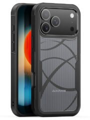 DUX DUCIS SHLD Series For iPhone 17 Pro Max Magnetic Case 10FT Drop Protection Shockproof Phone Cover Rhythm Pattern iPhone 17 Pro Max by The Case Factory