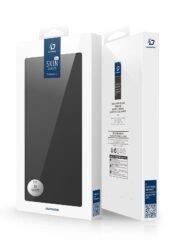 DUX DUCIS Skin Pro Series For Samsung Galaxy S25 FE Case Leather Cover with Card Holder by The Case Factory
