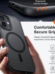 TORRAS Guardian-Mag Series For iPhone 17 Case Magnetic Matte Phone Cover by The Case Factory