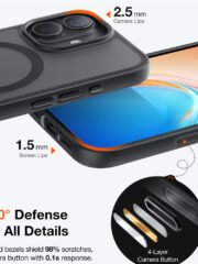 TORRAS Guardian-Mag Series For iPhone 17 Case Magnetic Matte Phone Cover by The Case Factory