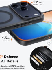 TORRAS Guardian-Mag Series For iPhone 17 Pro Max MagSafe Matte Case by The Case Factory