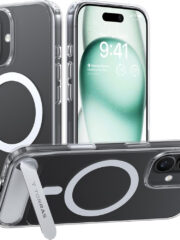 TORRAS Ostand L1 Series For iPhone 17 MagSafe Kickstand Case Transparent iPhone 17 by The Case Factory